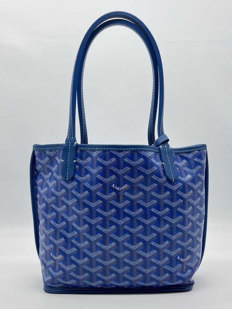 Goyard Mini Anjou Goyardine Bleu