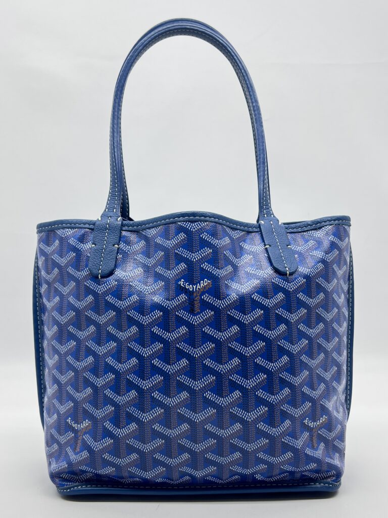 Goyard Mini Anjou Goyardine Bleu