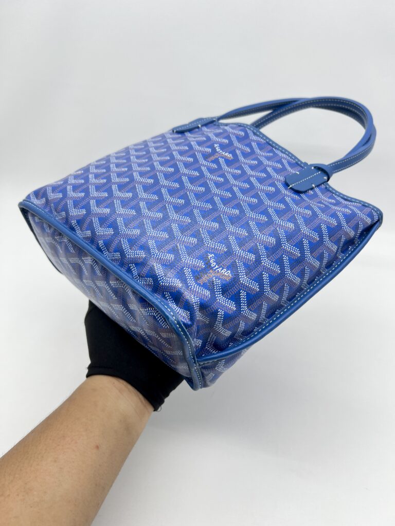 Goyard Mini Anjou Goyardine Bleu