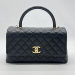 Chanel Coco Handle Medium Caviar Black GHW