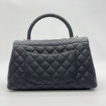 Chanel Coco Handle Medium Caviar Black GHW