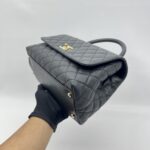 Chanel Coco Handle Medium Caviar Black GHW