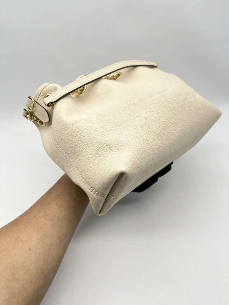 Louis Vuitton Bundle Bag Giant Monogram Empreinte Creme GHW