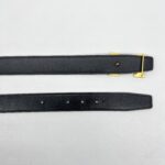 Hermes Reversible Belt 32MM Noir Gold GHW