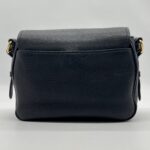 Prada Double Buckle Sling Bag Leather Black GHW