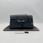 Gucci Emily Microguccisima Black GHW