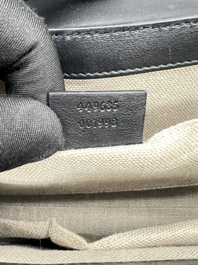 Gucci Emily Microguccisima Black GHW