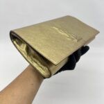Saint Laurent Belle De Jour Metallic Gold