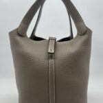 Hermes Picotin 22 Clemence Etoupe PHW