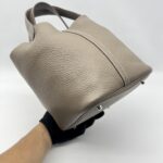 Hermes Picotin 22 Clemence Etoupe PHW