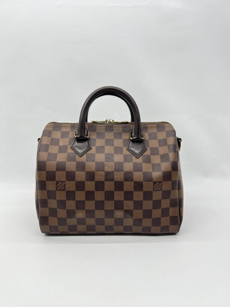 Louis Vuitton Speedy Bandou 25 Damier Ebene GHW