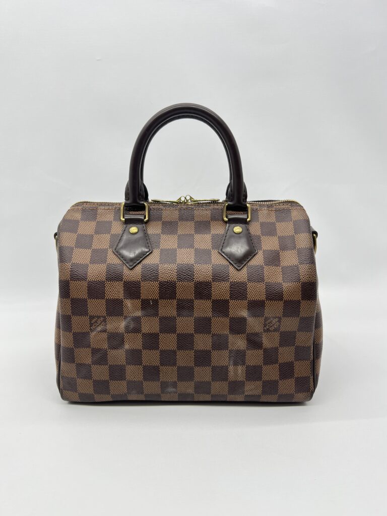 Louis Vuitton Speedy Bandou 25 Damier Ebene GHW
