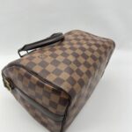 Louis Vuitton Speedy Bandou 25 Damier Ebene GHW