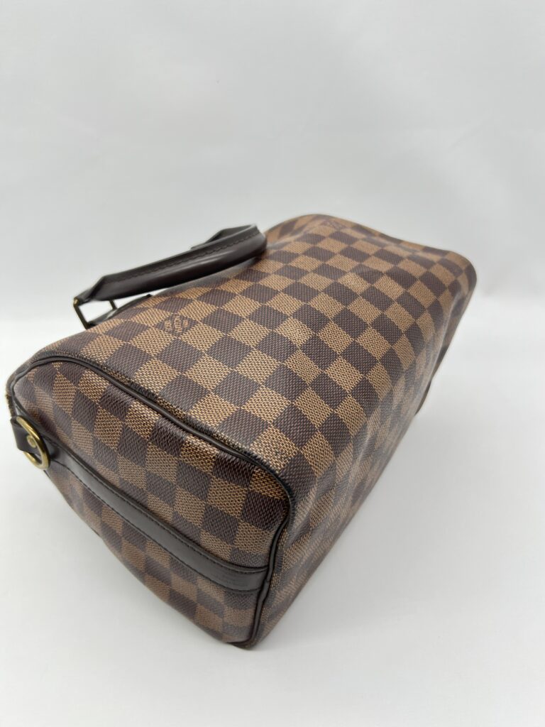 Louis Vuitton Speedy Bandou 25 Damier Ebene GHW