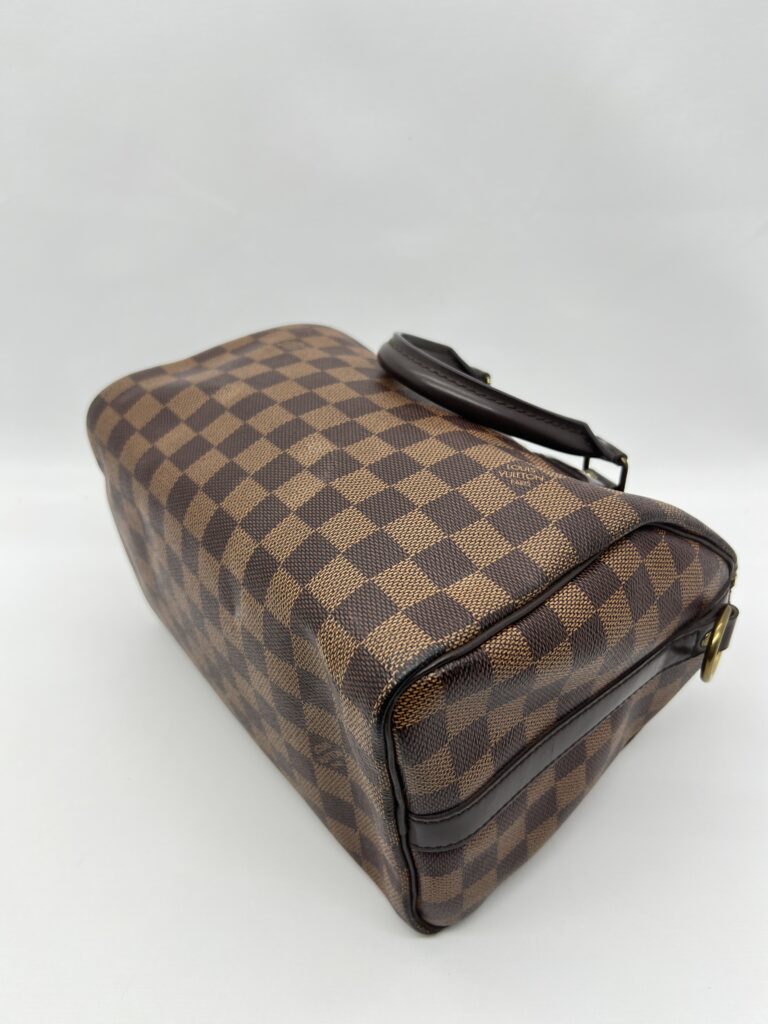 Louis Vuitton Speedy Bandou 25 Damier Ebene GHW