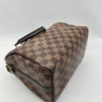 Louis Vuitton Speedy Bandou 25 Damier Ebene GHW