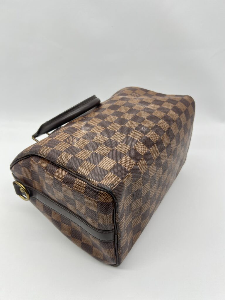 Louis Vuitton Speedy Bandou 25 Damier Ebene GHW