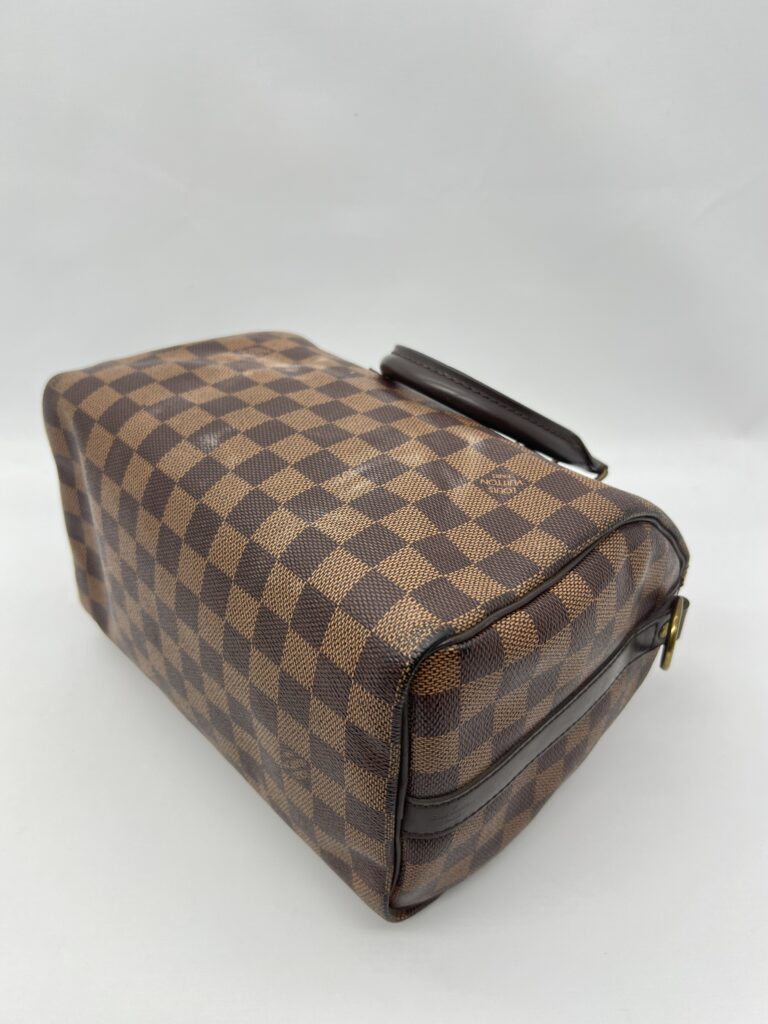 Louis Vuitton Speedy Bandou 25 Damier Ebene GHW