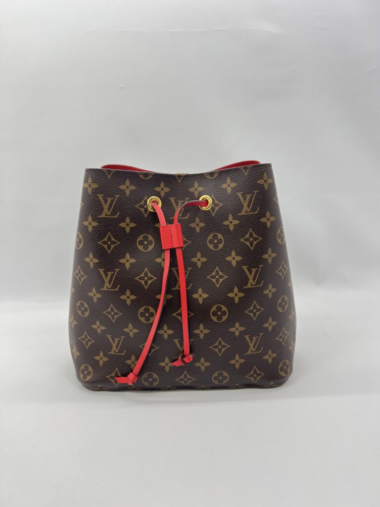 Louis Vuitton Neo Noe Monogram Coquelicot GHW