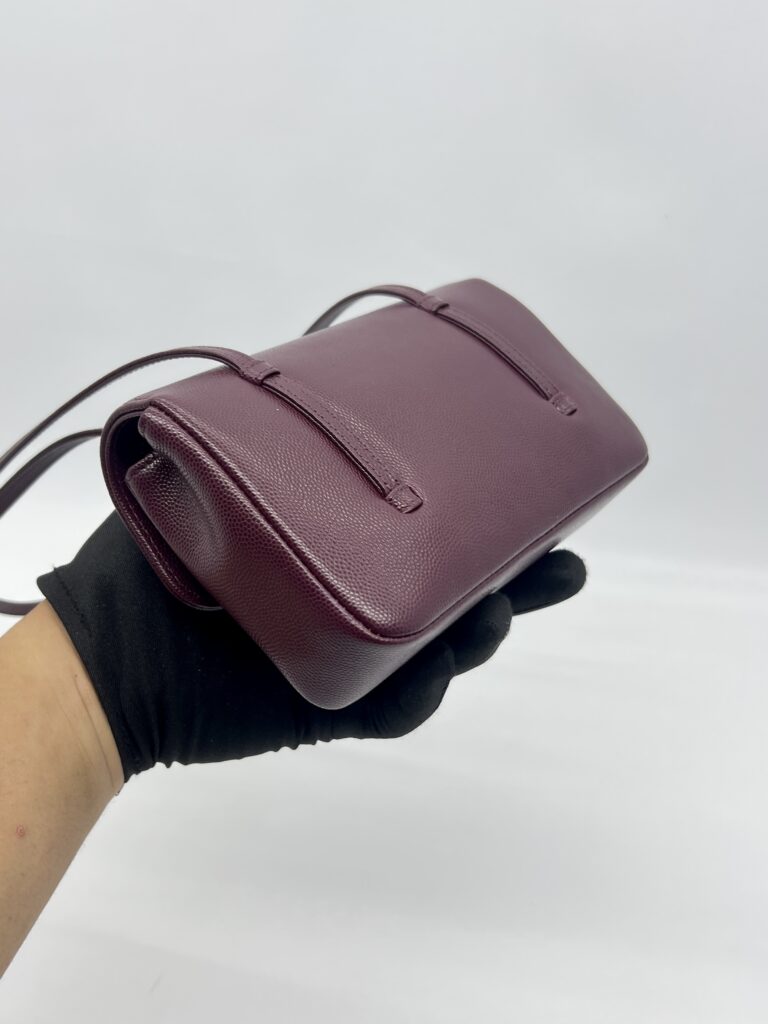 Chanel C26 Preppy Long Handle Caviar Maroon GHW
