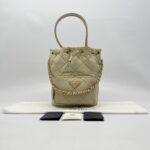 Prada Re Edition 1995 Shoulder Bag Re Nylon Sand GHW