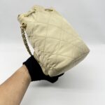 Prada Re Edition 1995 Shoulder Bag Re Nylon Sand GHW