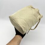 Prada Re Edition 1995 Shoulder Bag Re Nylon Sand GHW