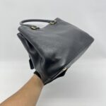 Prada Top Handle Bag Vitello Phenix Nero GHW