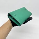Hermes Kelly Wallet To Go Epsom Vert Jade GHW