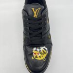 Louis Vuitton Trainer Sneaker x Nigo Black Tiger Printed