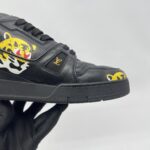 Louis Vuitton Trainer Sneaker x Nigo Black Tiger Printed