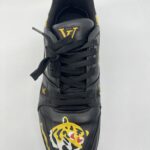 Louis Vuitton Trainer Sneaker x Nigo Black Tiger Printed