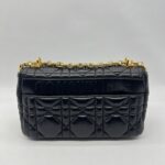 Dior Medium Caro Padded Black GHW
