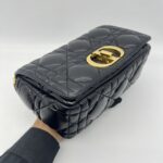 Dior Medium Caro Padded Black GHW