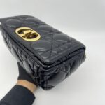 Dior Medium Caro Padded Black GHW