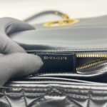 Dior Medium Caro Padded Black GHW