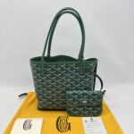 Goyard Mini Anjou Goyardine Vert