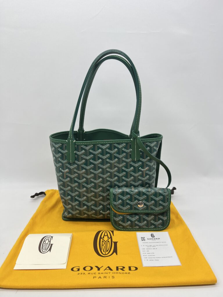 Goyard Mini Anjou Goyardine Vert