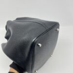Hermes Picotin 22 Clemence Noir PHW