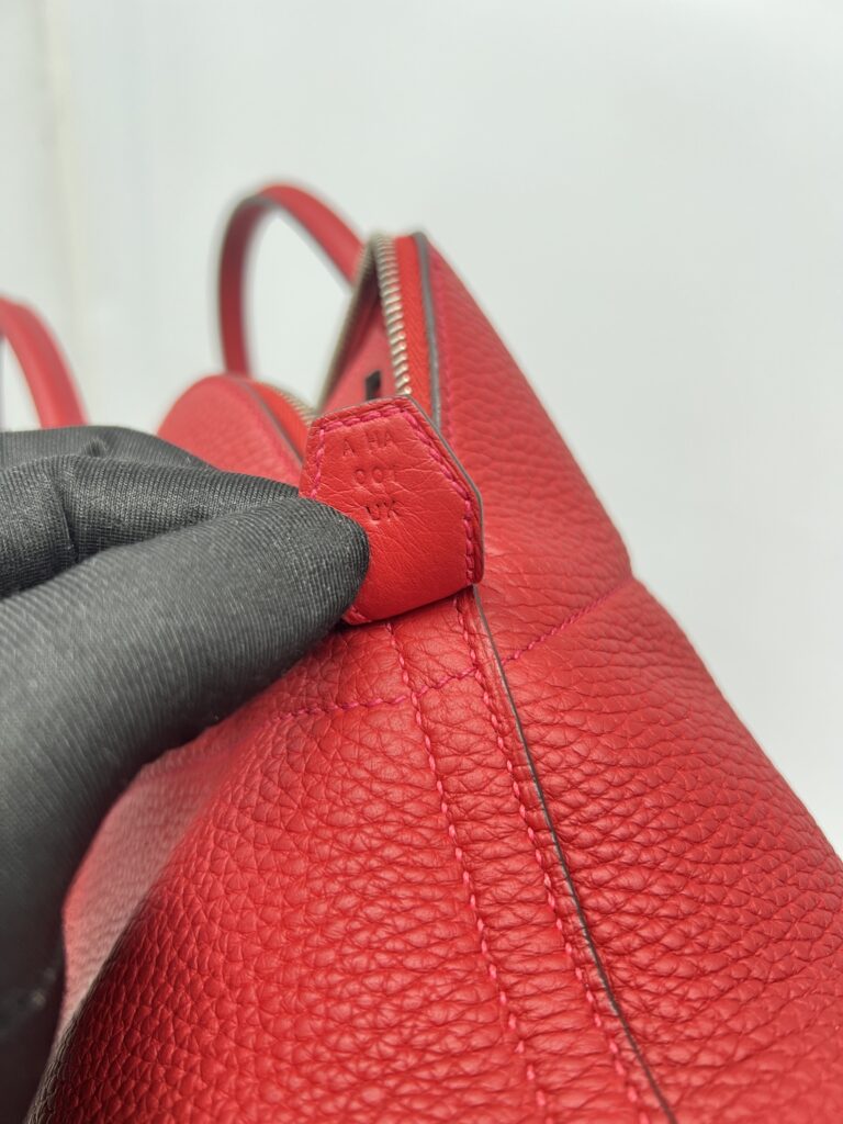 Hermes Bolide 31 Rouge Casaque PHW