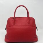 Hermes Bolide 31 Rouge Casaque PHW