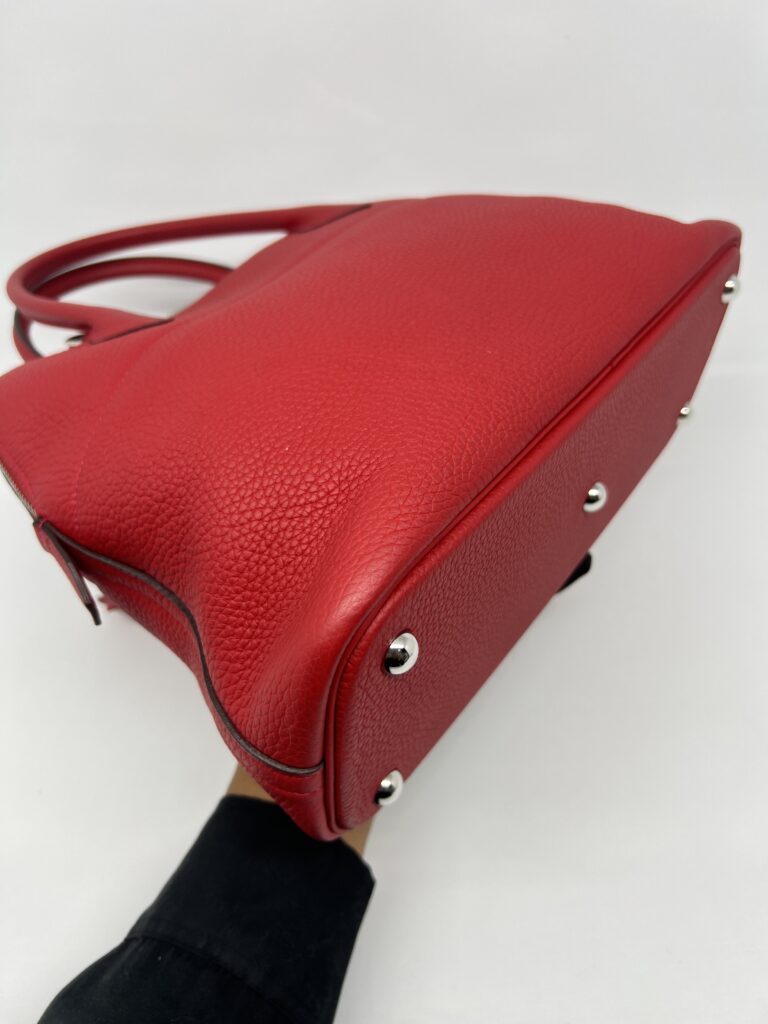 Hermes Bolide 31 Rouge Casaque PHW