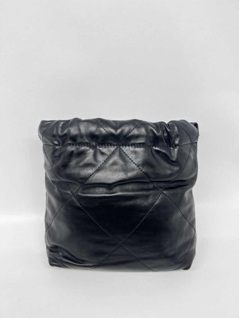 Chanel C22 Mini Lambskin Black GHW