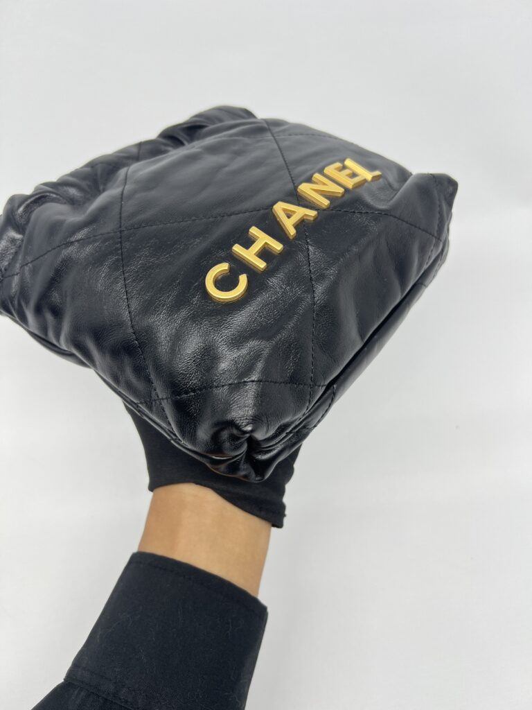 Chanel C22 Mini Lambskin Black GHW