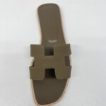 Hermes Oran Sandal Etoupe