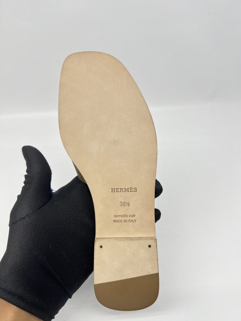 Hermes Oran Sandal Etoupe