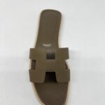 Hermes Oran Sandal Etoupe
