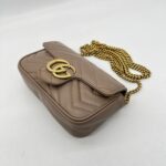 Gucci  Marmont Super Mini Nude GHW