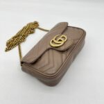 Gucci  Marmont Super Mini Nude GHW