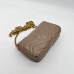 Gucci  Marmont Super Mini Nude GHW